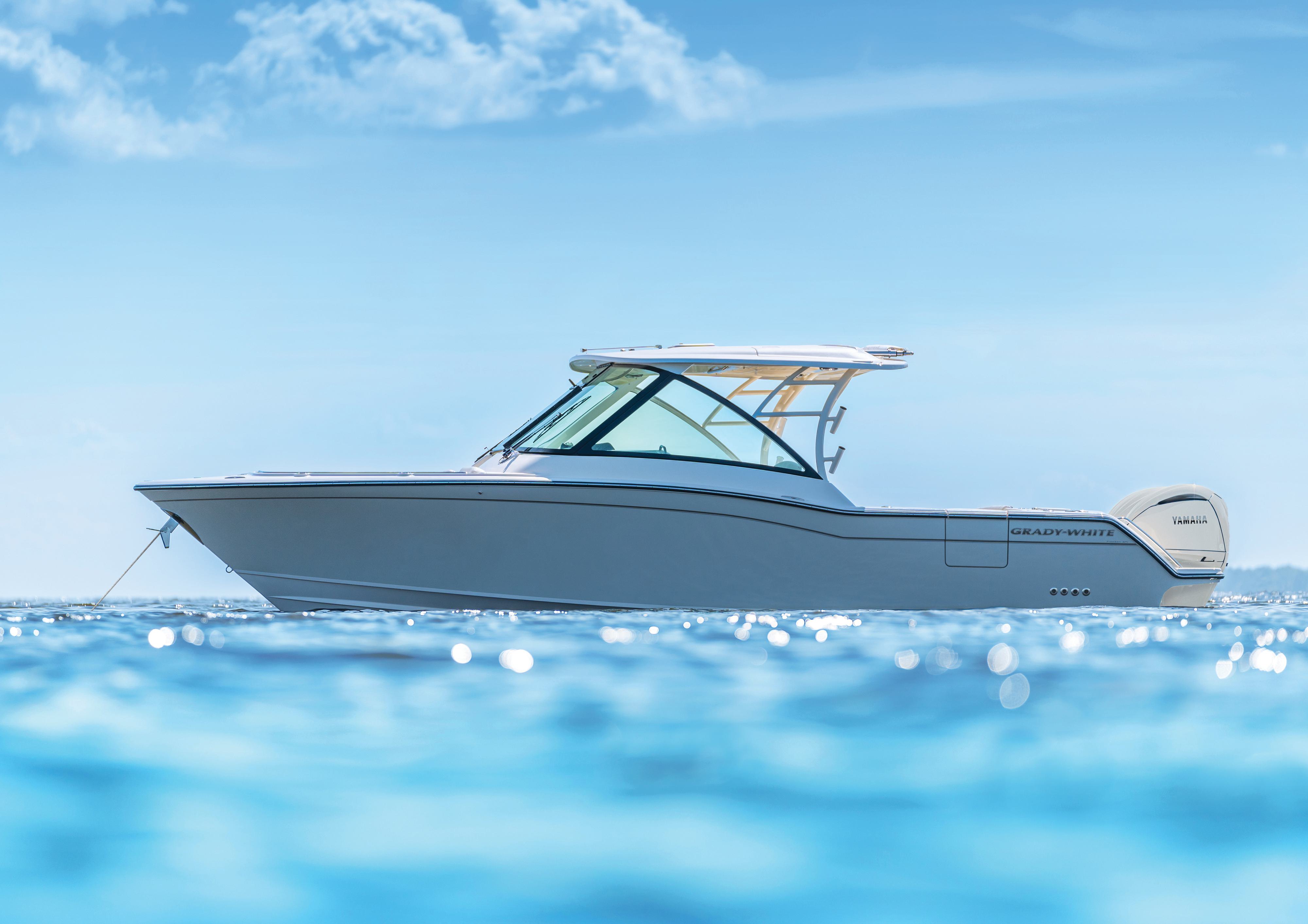 0 16669 freedom 325 32 foot dual console fishing boat port console ...